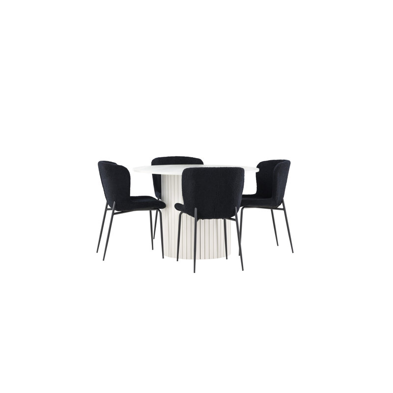 Nowack 4 - Person Dining Set