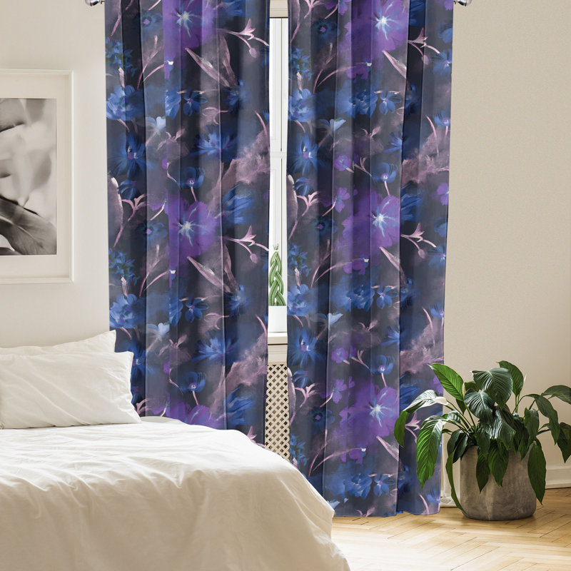 Room Darkening Curtain Pair, 28" W x 63" L