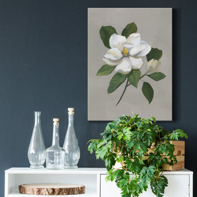 «Botanical Magnolia» par Nan, reproduction d'art sur toile tendue