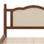 Ensemble de base de lit en bois, 1 table de chevet rétro et 1 ensemble de coiffeuse avec tabouret-247550671-247550659