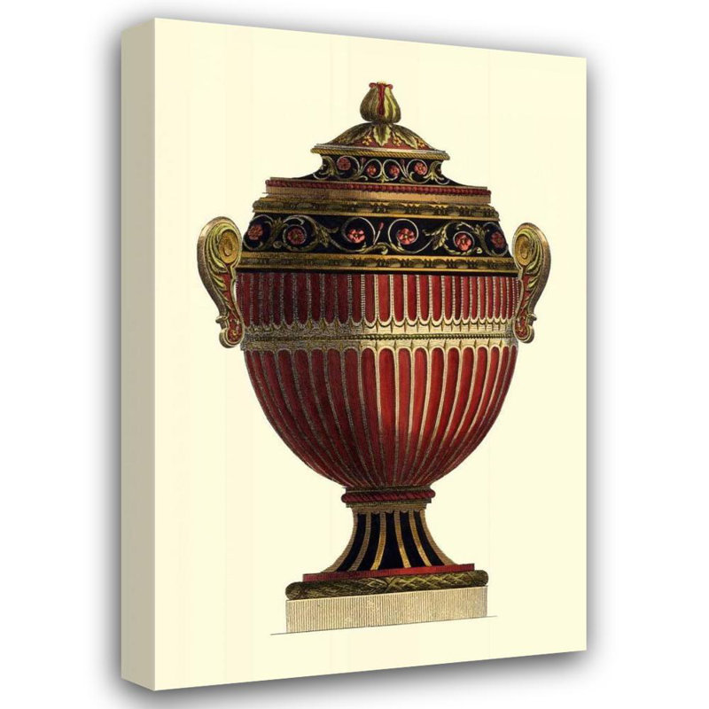 Art sur toile tendue Lark Manor ™ Vision Studio, titre: Empire Urn I