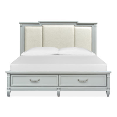 Birdsall King Upholstered Panel Storage Bed