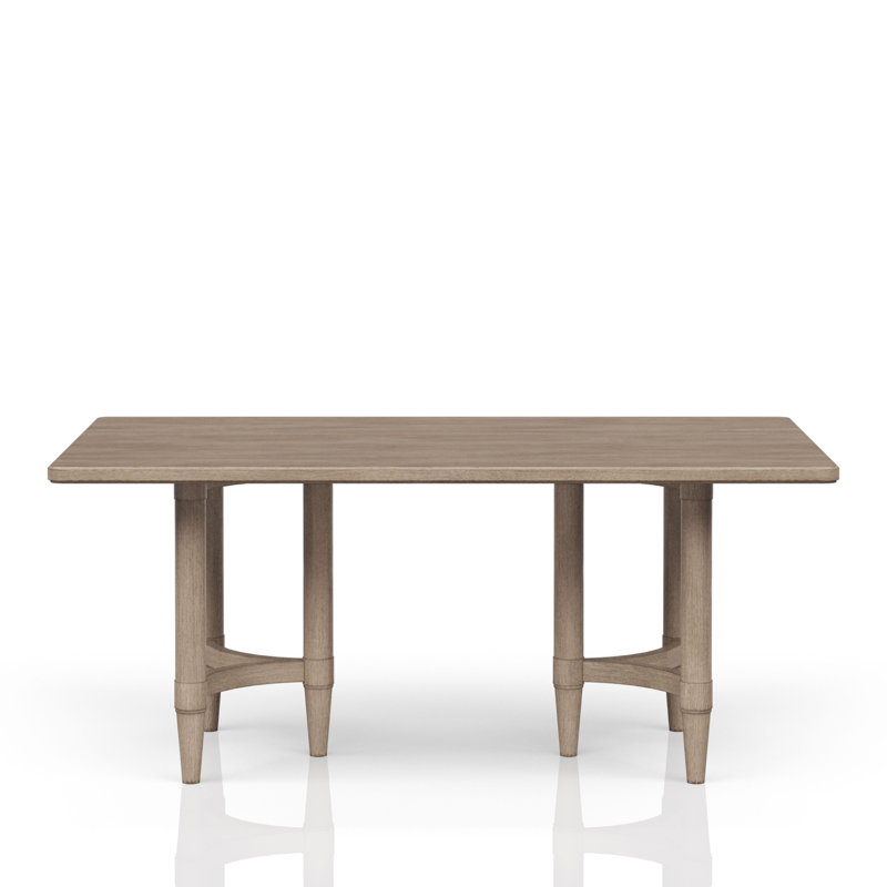 Table de salle à manger à hauteur de comptoir au fini sable