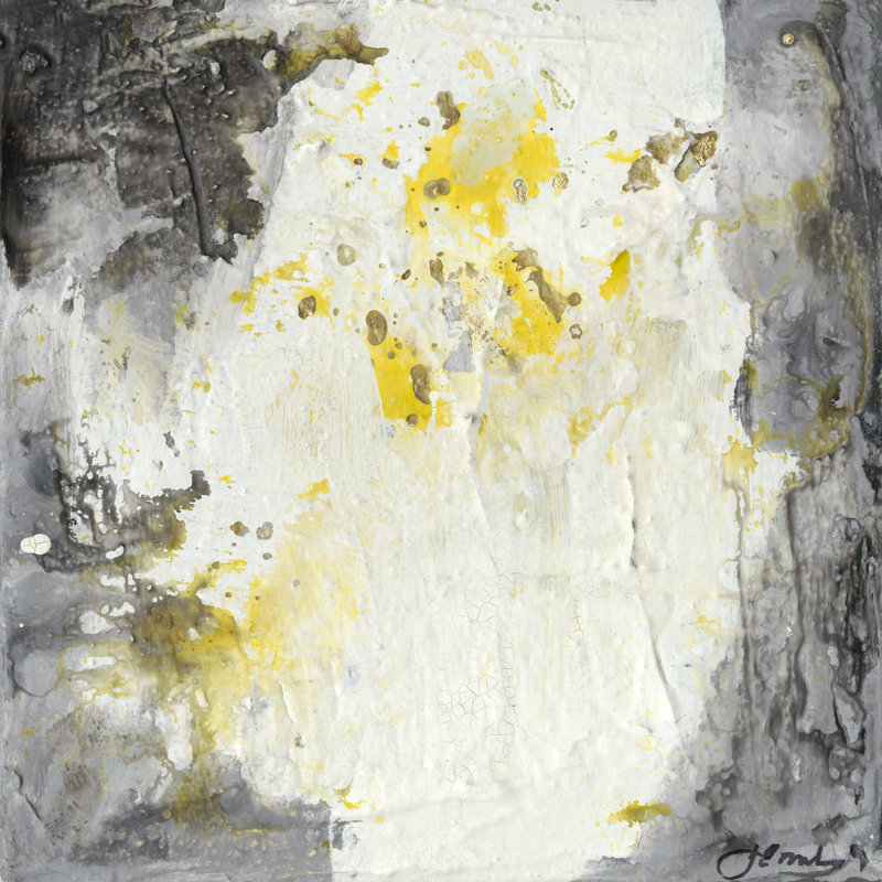 Soft Cliffs II by Joyce Combs - Wrapped Canvas Painting, 30cm H x 30cm W