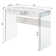 Allegonda Glass Frame Writing Desk with 1 Drawer
