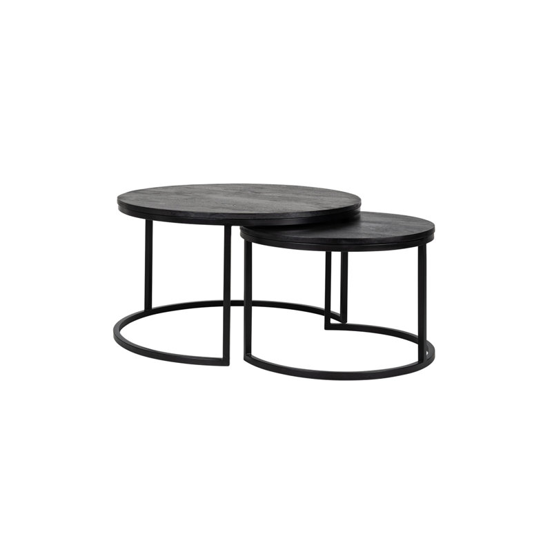 Catana Solid Wood Nesting Coffee Table