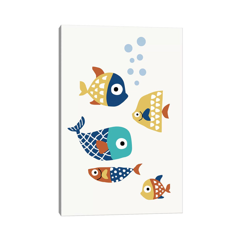 Little Friends by Kubistika - Wrapped Canvas Print, 101.6 cm H x 66.04 cm W x 1.91 cm D