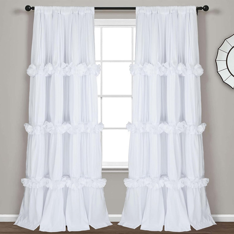 Rideaux isolants et isolants, blanc