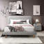 Table de chevet Grey Boucle 2 - Transformez votre essentiel de décoration de chambre à coucher