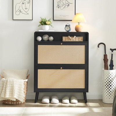 16 Pair Shoe Storage Cabinet