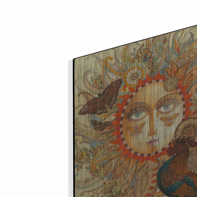 «The Funkadelic Dawn» par David Galchutt, H 16 po x l 12 po