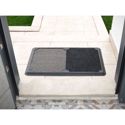 Non-Slip Solid Color Doormat