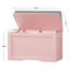 Coffre de rangement avec 2 charnières de sécurité, banc de rangement à plateau relevable, coffre de rangement pour chambre à coucher-1851372904-1830438445
