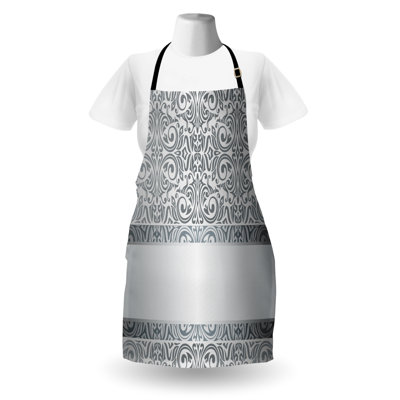 Damask Bib Apron