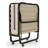 Delmar Twin Steel Folding Bed with Mattress