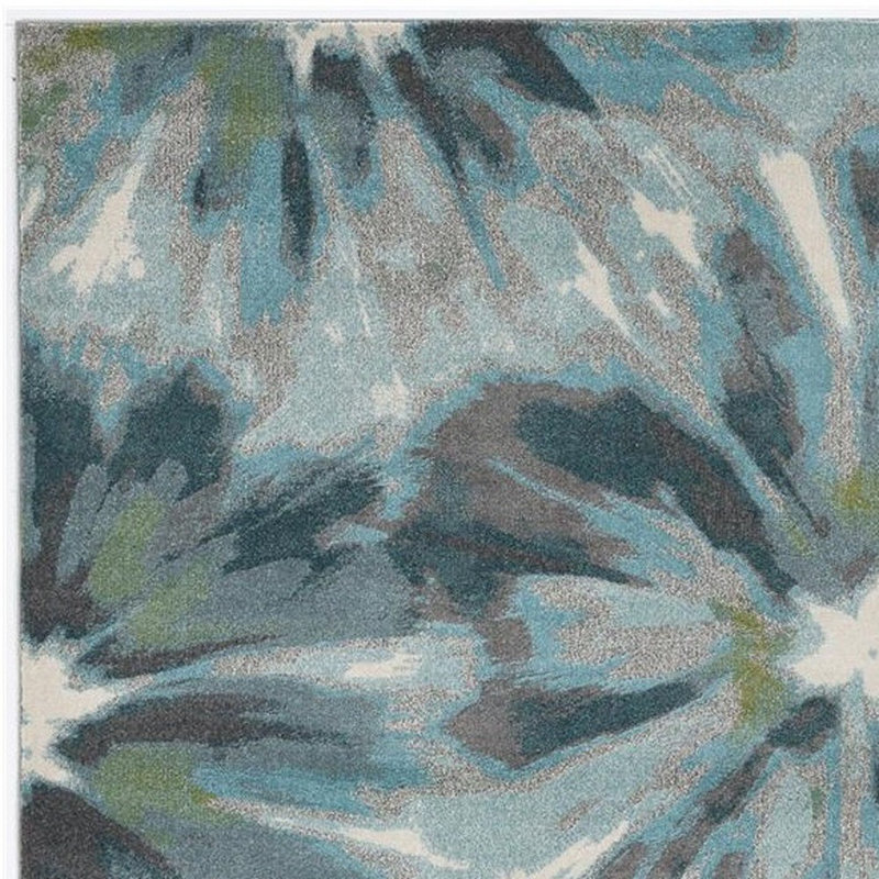 Zikai Abstract Indoor Rug, Rectangle 7'10" x 10'10"