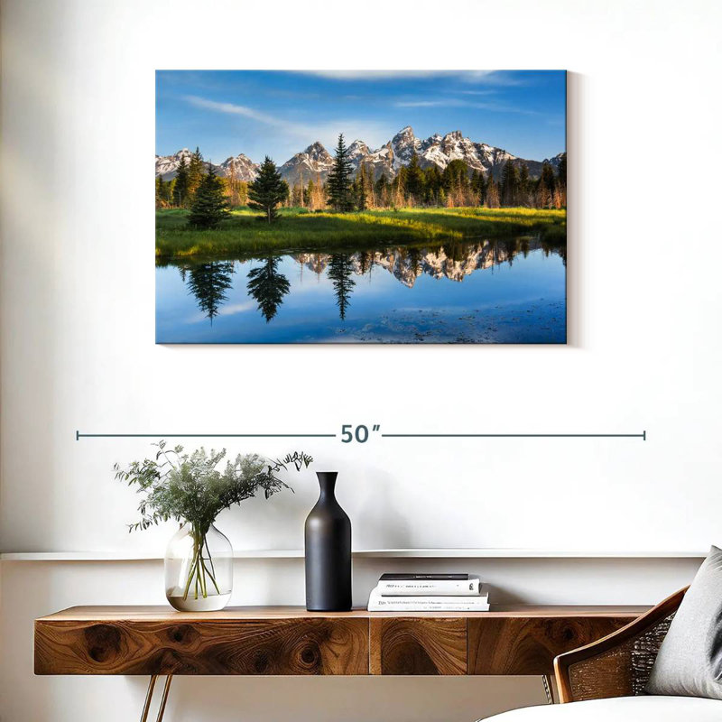 Paysage Alvord Grand Tetons, H 24 po x l 36 po