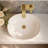 Wall Mounted Bathroom Faucet, Single-handle Bathroom Sink Faucet with Drain Assembly-125423813