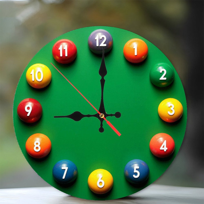 Ensemble de boules de billard colorées et durables pour billard