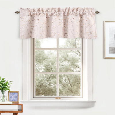Hutchcraft Floral Tailored Window Valance