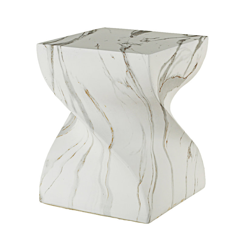 Cement Outdoor End Tables Side Table