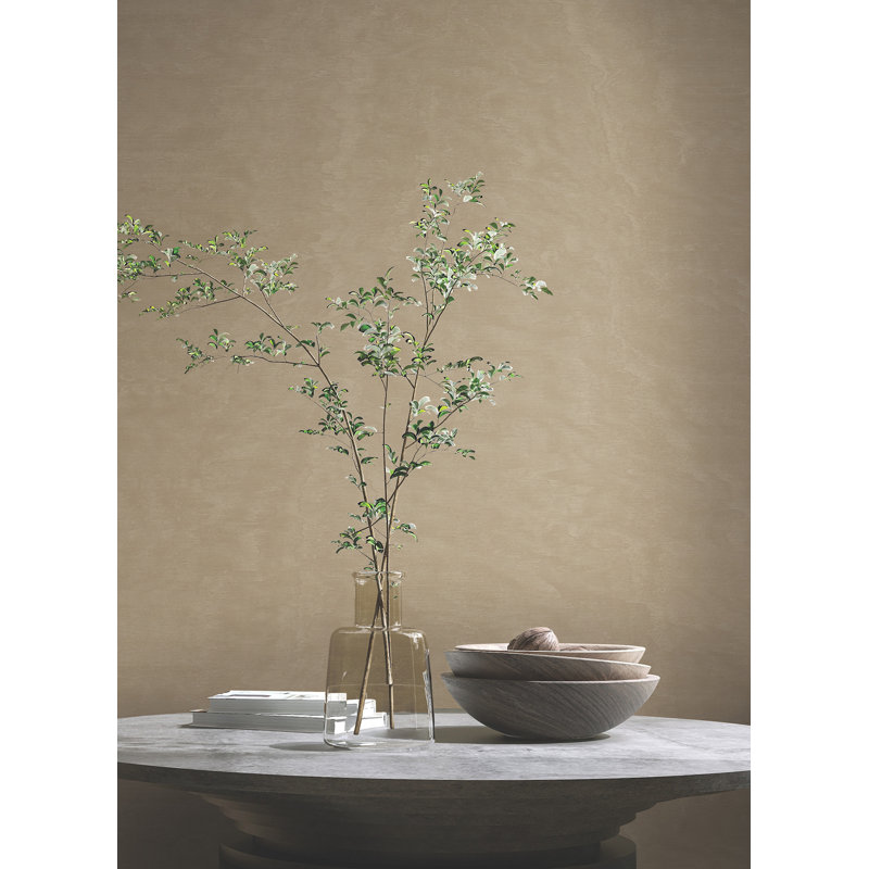 Papier peint texturé Shimmering Moire Taupe