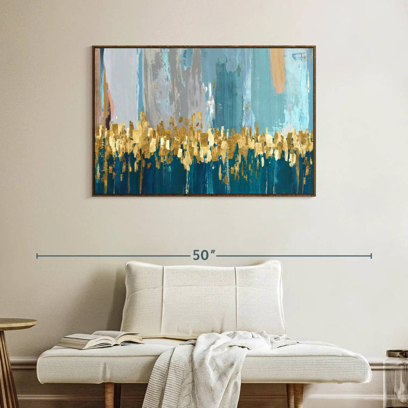 Starlight, Cadre flottant noyer, 40 po x 27 po