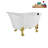 51.2'' x 25.6'' Soaking Acrylic Bathtub-72770399-76231114