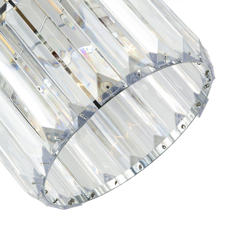 15cm H Metal Drum Pendant Shade ( No Direct Attachment Method ), Silver
