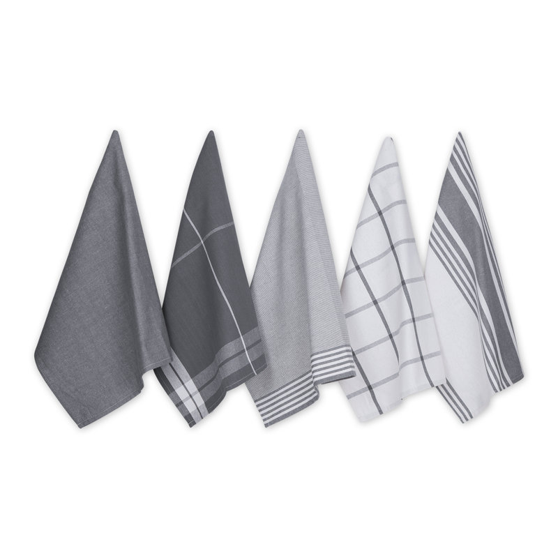 Cotton Dish Cloth Kitchen Towel, Gray