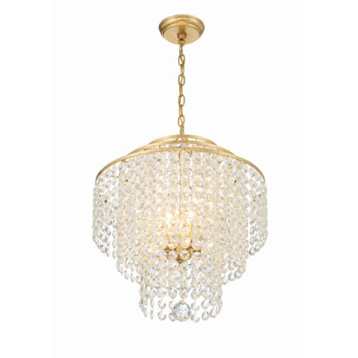 Lustre classique à 4 lumières Erefried