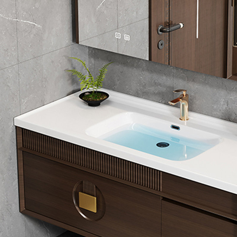 Chinese style retro stylish bathroom Vanity