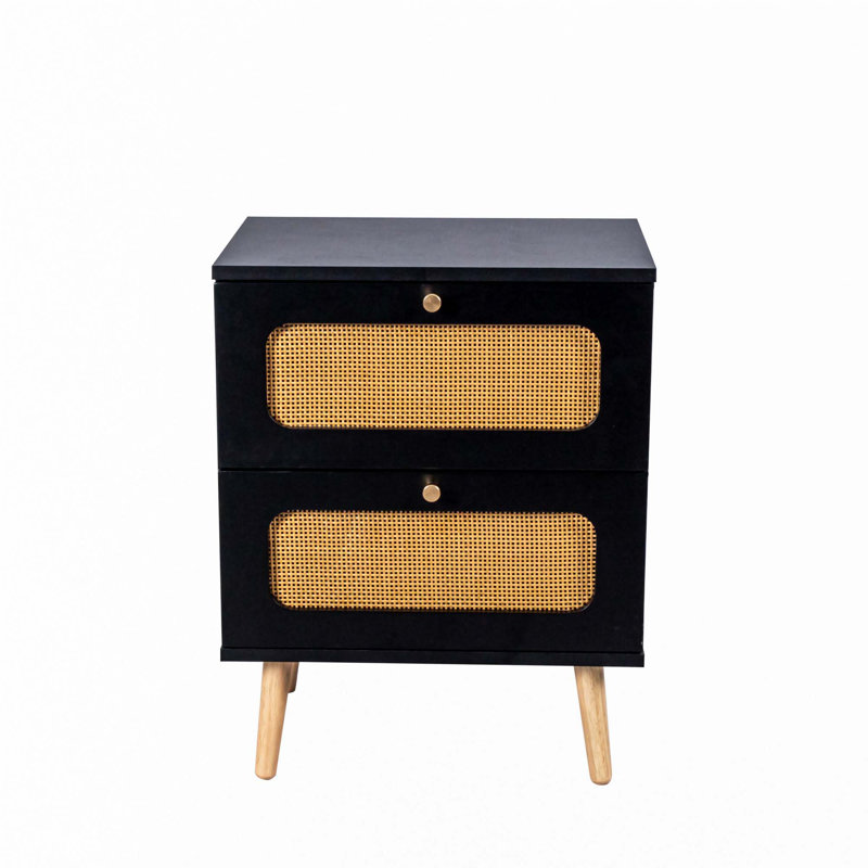 Table de chevet 2 tiroirs