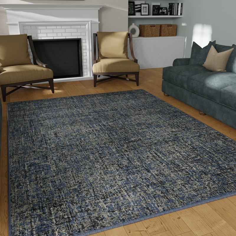 Abstract Indoor Rug, Rectangle 8' x 10'