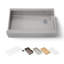 Strive® 35-1/2 In. Undermount Single-Bowl Farmhouse Workstation Kitchen Sink