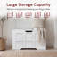 Storage Ottoman Bench Modern Storage Chest with Lift-Up Lid for Bedroom Living Room & Hallway -1186881699
