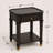 1-Drawer Rectangular Rich Brown Hardwood Accent_End Table