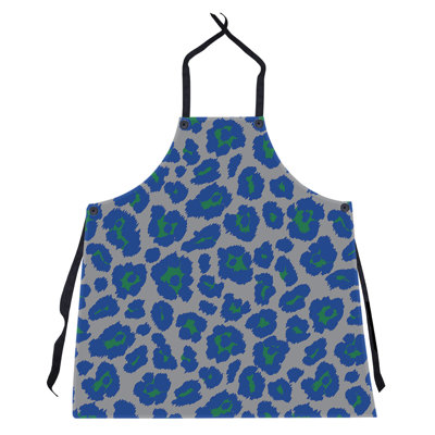 Animal Print Bib Apron