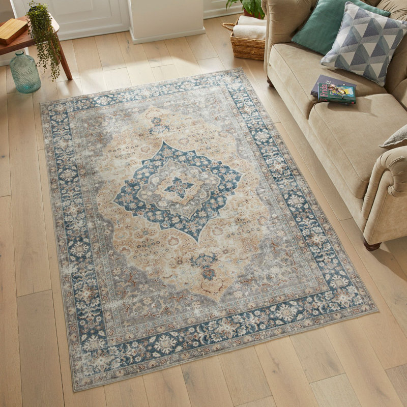 Ankica Floral Area Rug, Rectangle 120 x 180 cm