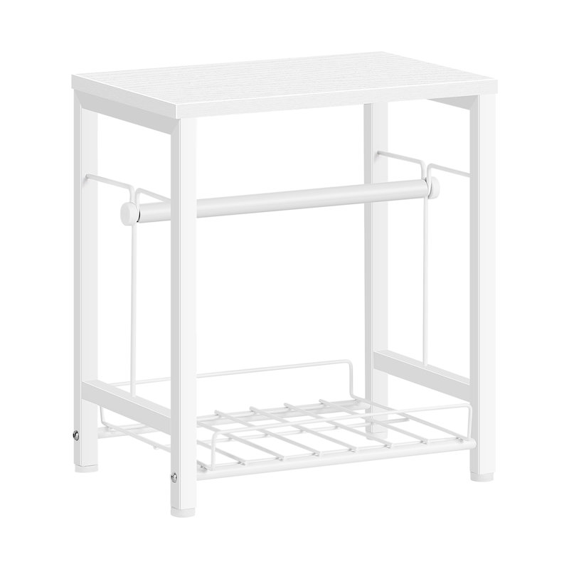 Desktop Storage Rack - White