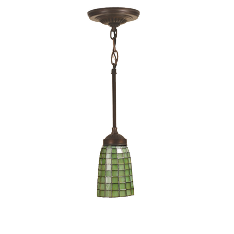 Luminaire suspendu en forme de cloche à 1 lumière Weissman