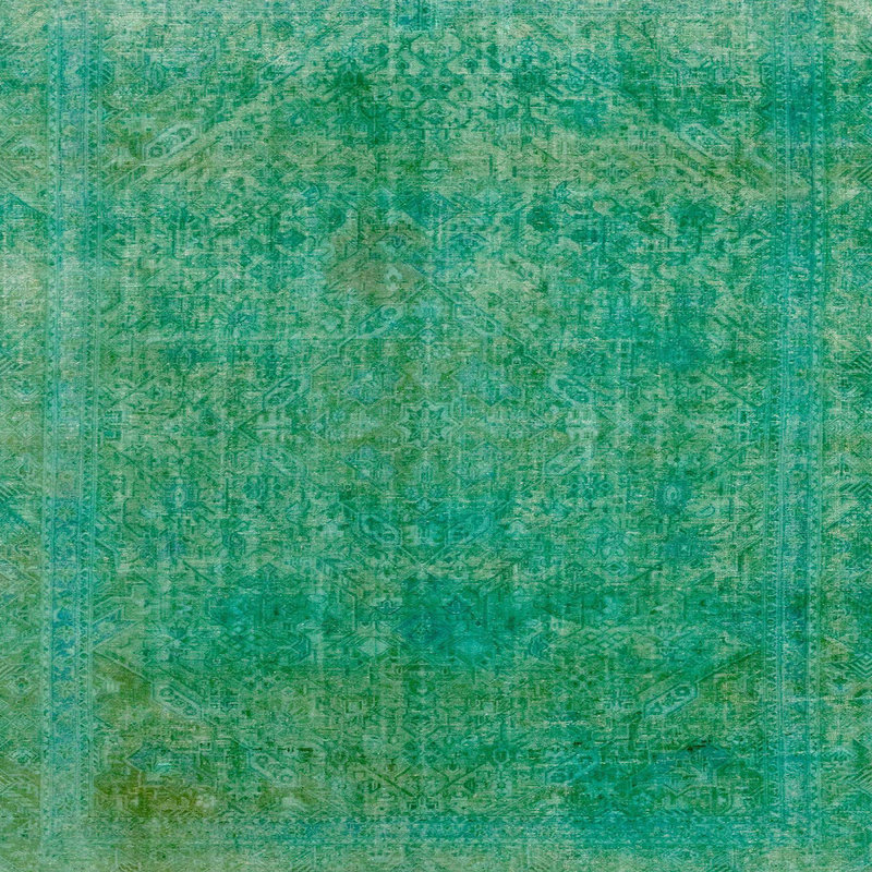 Abstract Indoor Rug, Square 6'