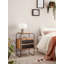 Cleckheaton Iron Bedside Table-1738747997