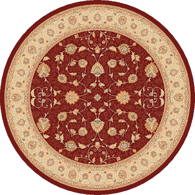 Braided Oriental Area Rug, Round 200cm