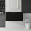 Meuble-lavabo flottant avec portes à fermeture douce et rangement spacieux-133467384