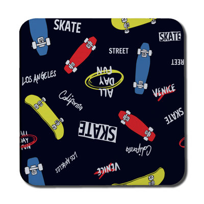 Square 6 Piece Coaster Set