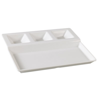Yanco Accessaries Melamine Divided Serving Dish
