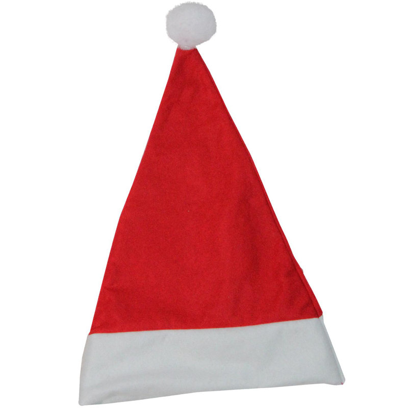 Accessoire de costume de père Noël rouge et blanc unisexe pour adulte - taille unique