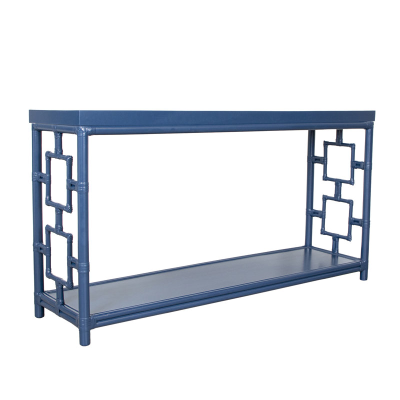 Sobe 60'' W Console Table, Navy
