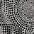 " Clustered Dots B " Painting Print-1007159034